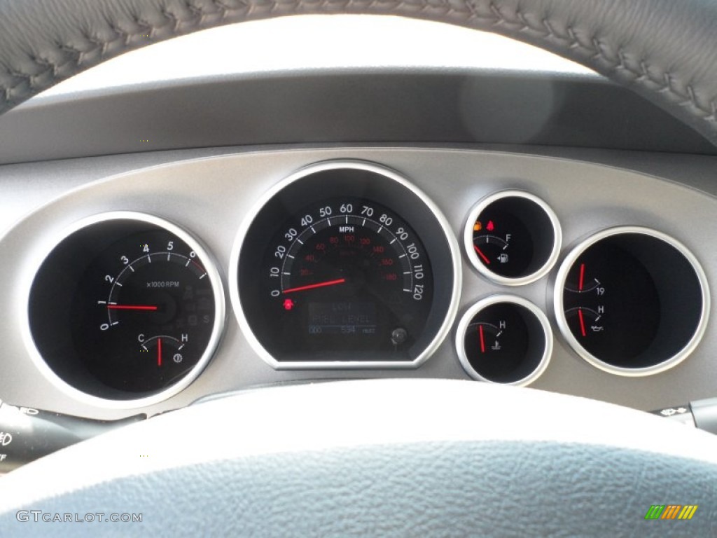 2012 Toyota Sequoia Limited Gauges Photo #65903149