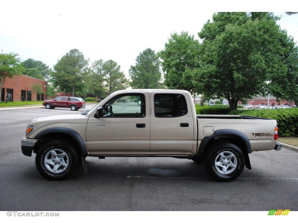 Mystic Gold Metallic 2004 Toyota Tacoma V6 PreRunner TRD Double Cab Exterior Photo #65903196
