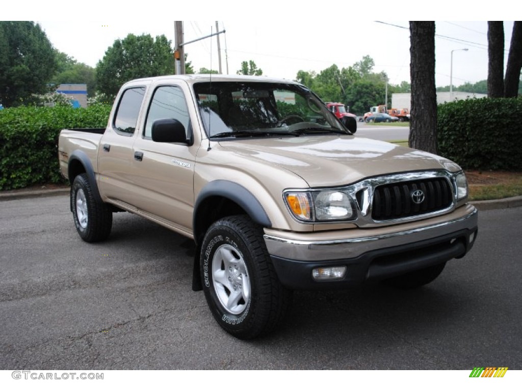 Mystic Gold Metallic 2004 Toyota Tacoma V6 PreRunner TRD Double Cab Exterior Photo #65903244