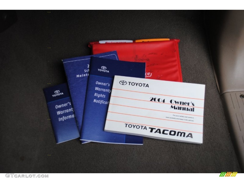 2004 Toyota Tacoma V6 PreRunner TRD Double Cab Books/Manuals Photo #65903492