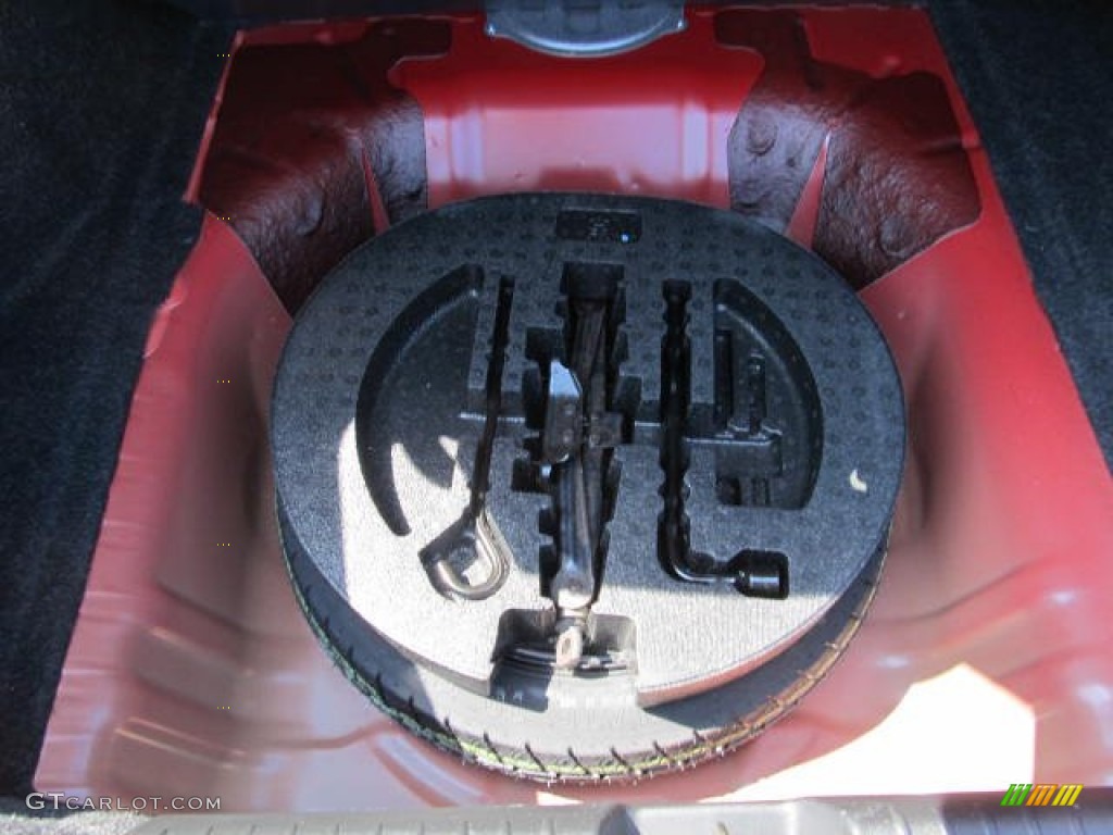 2008 Civic EX Coupe - Rallye Red / Black photo #18