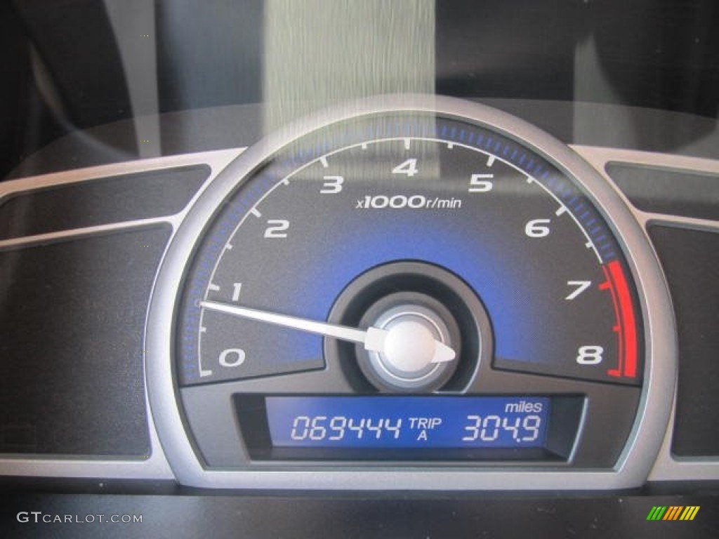 2008 Civic EX Coupe - Rallye Red / Black photo #20