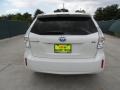 2012 Blizzard White Pearl Toyota Prius v Three Hybrid  photo #4