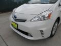 2012 Blizzard White Pearl Toyota Prius v Three Hybrid  photo #10