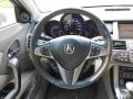 2012 Acura RDX Taupe Interior Steering Wheel Photo