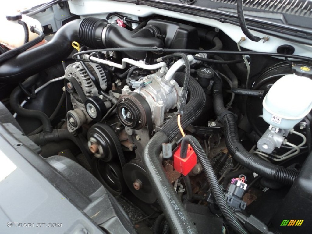 2007 GMC Sierra 1500 Classic SL Regular Cab Engine Photos