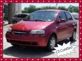 Sport Red 2006 Chevrolet Aveo LS Sedan