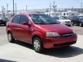 Sport Red - Aveo LS Sedan Photo No. 12