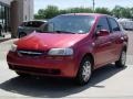 Sport Red - Aveo LS Sedan Photo No. 14