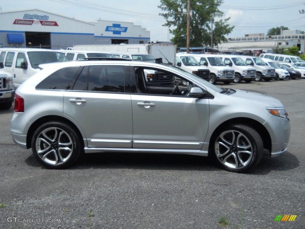 Ingot Silver Metallic 2012 Ford Edge Sport AWD Exterior Photo #65906116
