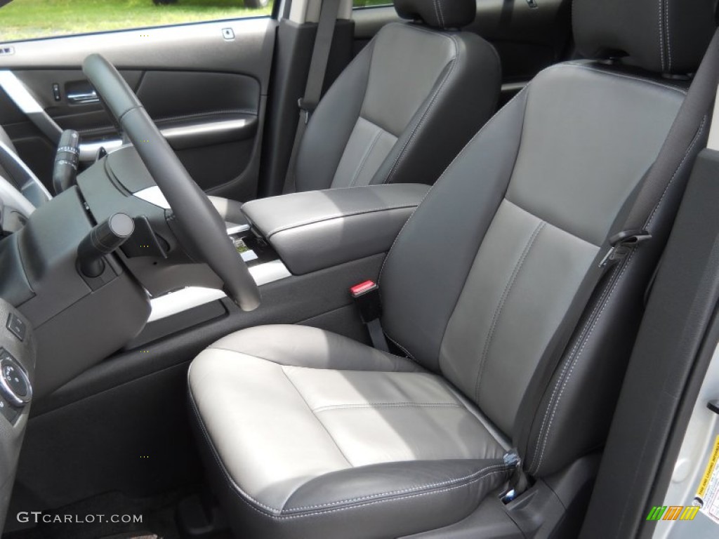 Charcoal Black/Silver Smoke Metallic Interior 2012 Ford Edge Sport AWD Photo #65906214