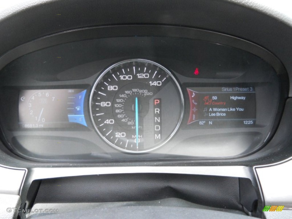 2012 Ford Edge Sport AWD Gauges Photo #65906324