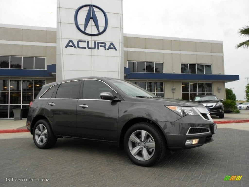 2012 MDX SH-AWD Technology - Grigio Metallic / Ebony photo #1