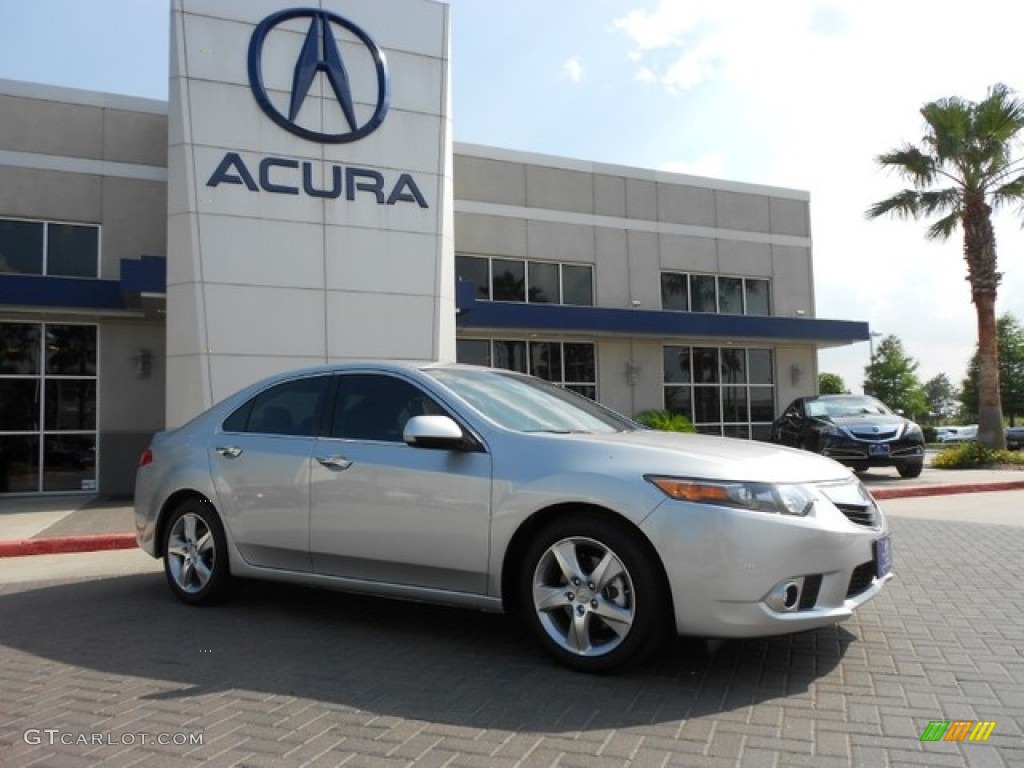 2012 TSX Technology Sedan - Silver Moon / Ebony photo #1