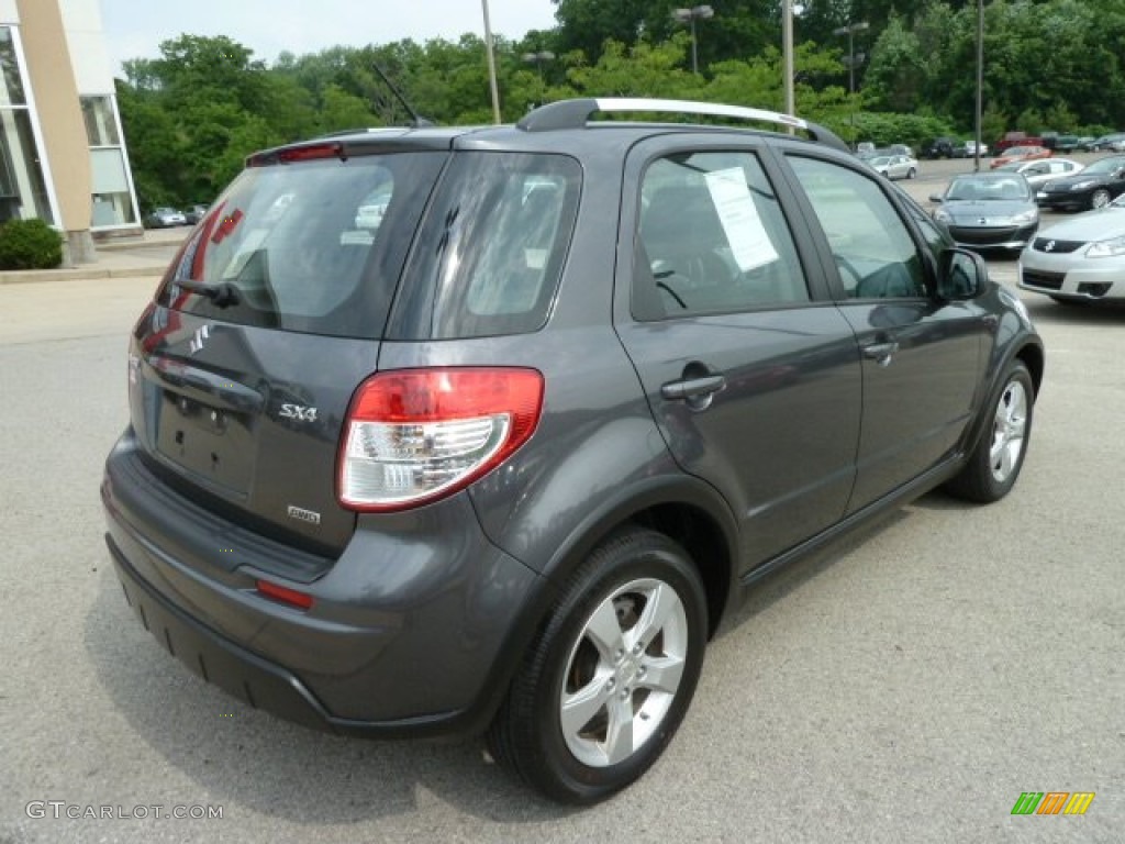 Azure Grey Metallic 2010 Suzuki SX4 Crossover Touring AWD Exterior Photo #65908906
