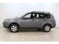 2009 Graphite Gray Pearl Mitsubishi Outlander ES 4WD  photo #4