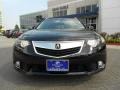 2012 Crystal Black Pearl Acura TSX Technology Sport Wagon  photo #3