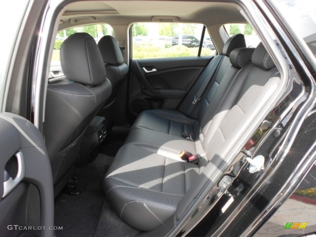 2012 Acura TSX Technology Sport Wagon Rear Seat Photo #65910092