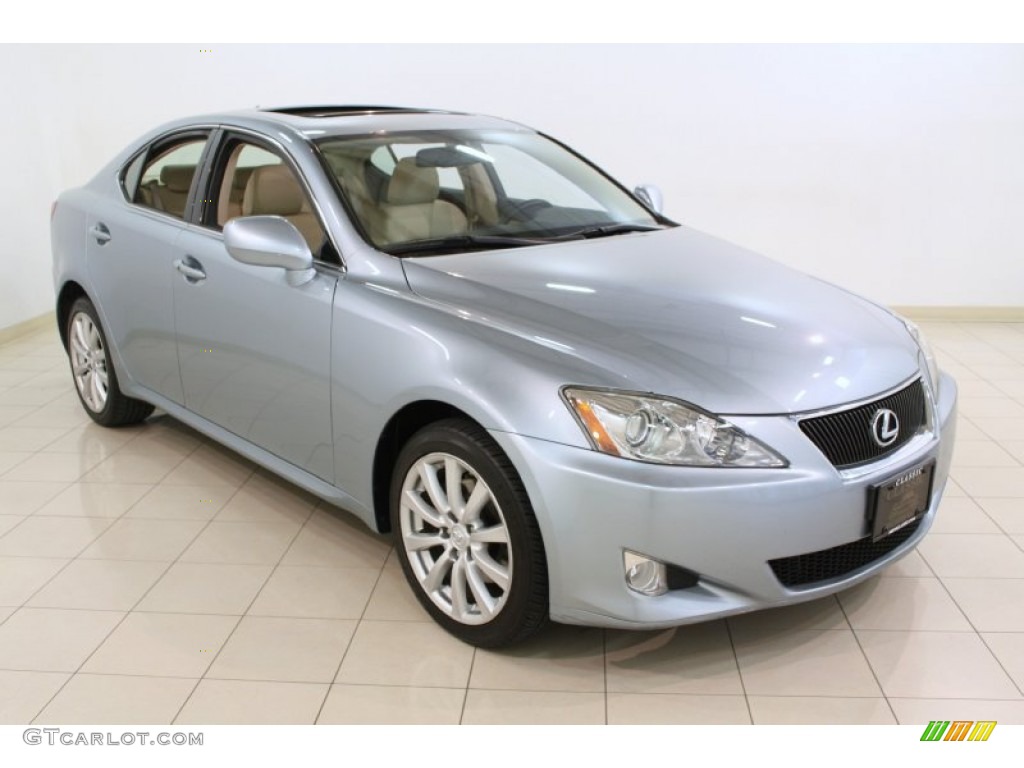 2008 IS 250 AWD - Breakwater Blue Metallic / Cashmere Beige photo #1