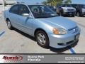 2003 Opal Silver Blue Metallic Honda Civic Hybrid Sedan  photo #1