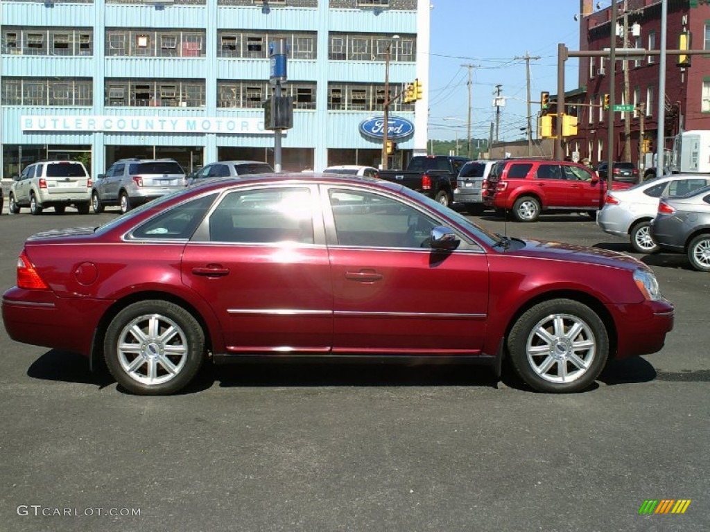 2005 Five Hundred Limited AWD - Redfire Metallic / Black photo #1