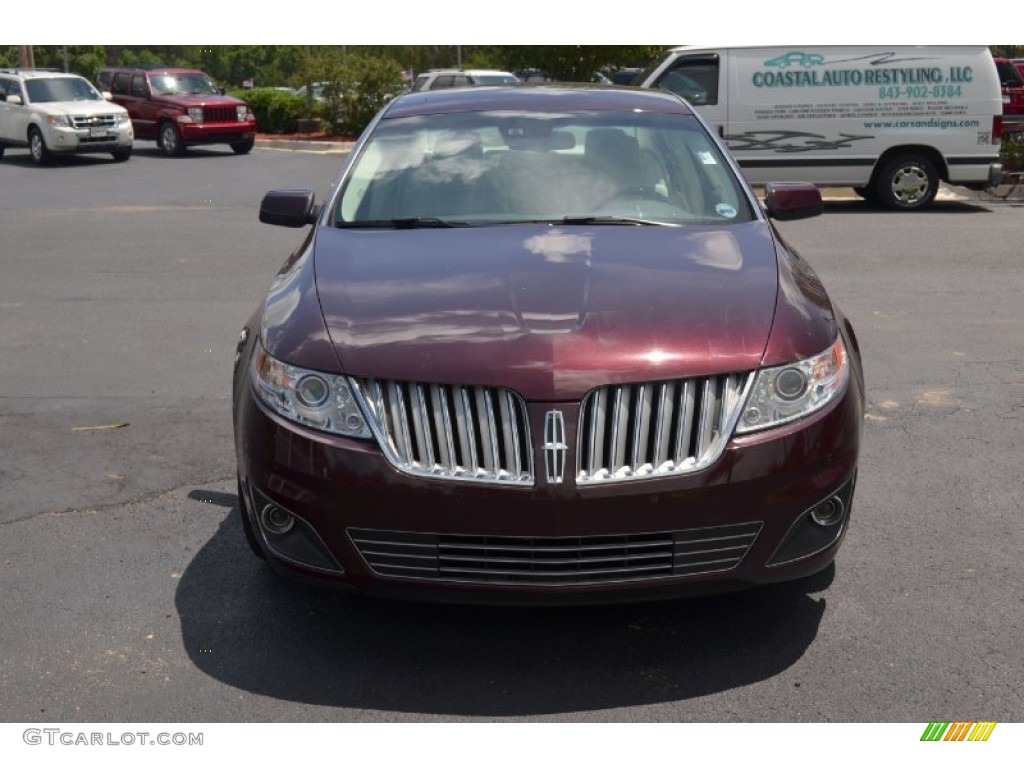 Bordeaux Reserve Red Metallic 2011 Lincoln MKS FWD Exterior Photo #65913157