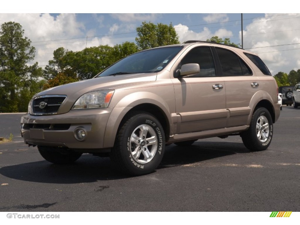 2005 Sorento EX - Sand Beige Metallic / Beige photo #1
