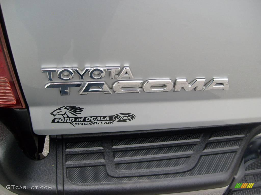 2006 Tacoma V6 PreRunner TRD Access Cab - Silver Streak Mica / Graphite Gray photo #10