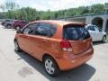 Spicy Orange - Aveo LS Hatchback Photo No. 3