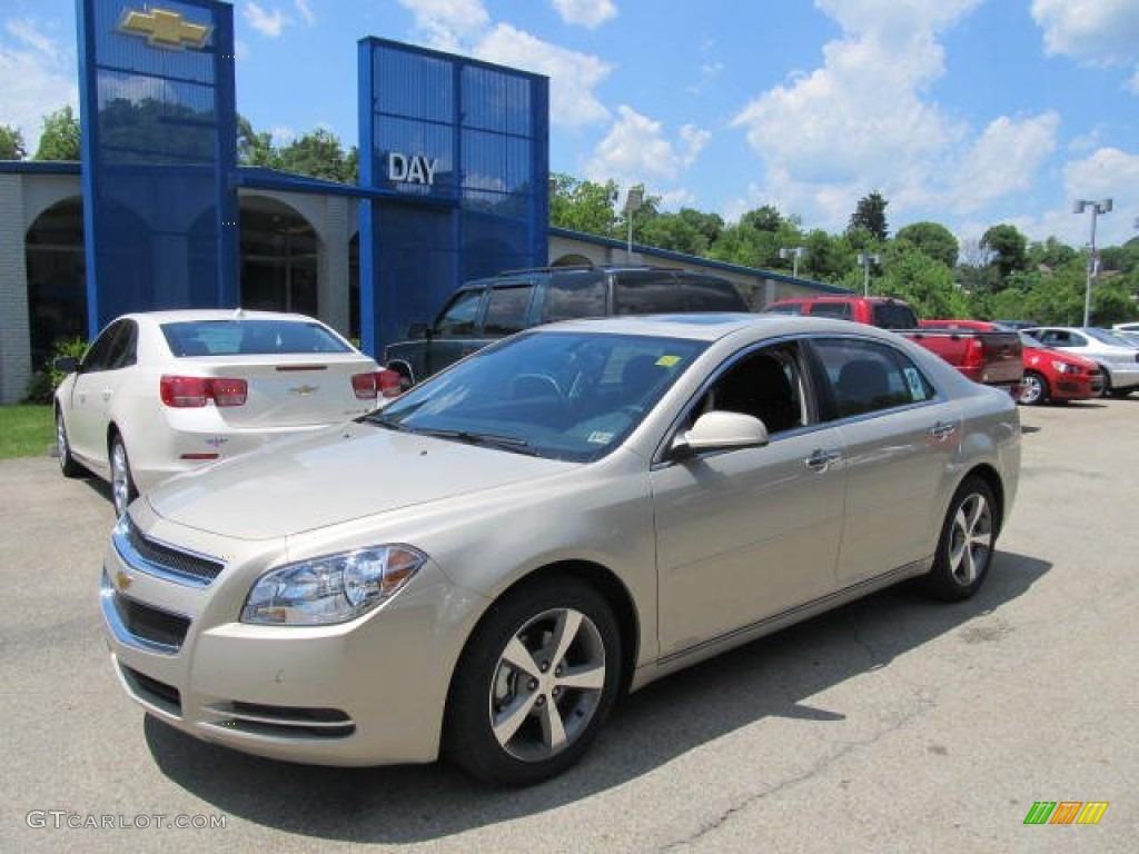 2012 Malibu LT - Gold Mist Metallic / Titanium photo #1