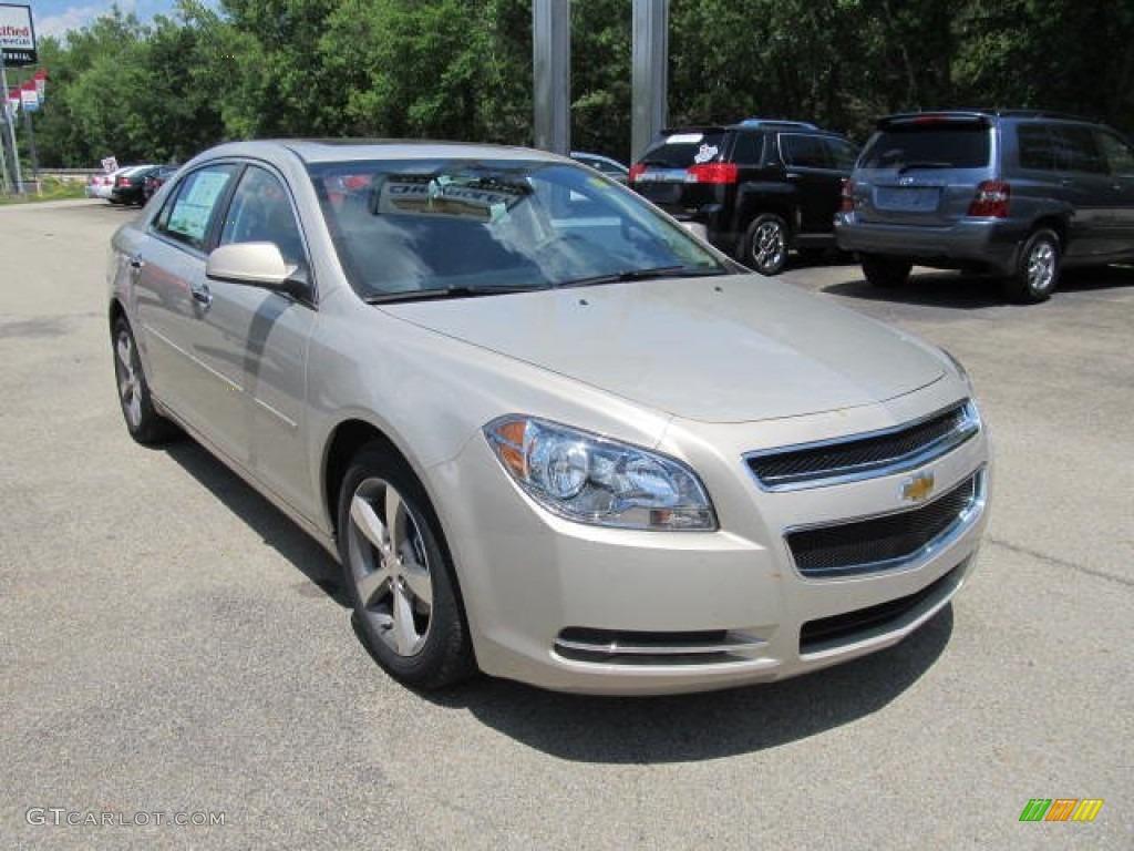 2012 Malibu LT - Gold Mist Metallic / Titanium photo #5