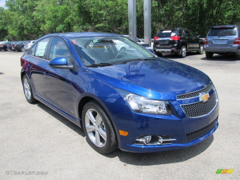 2012 Cruze LT/RS - Blue Topaz Metallic / Jet Black photo #5