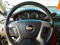 2009 Chevrolet Suburban Ebony Interior Steering Wheel Photo