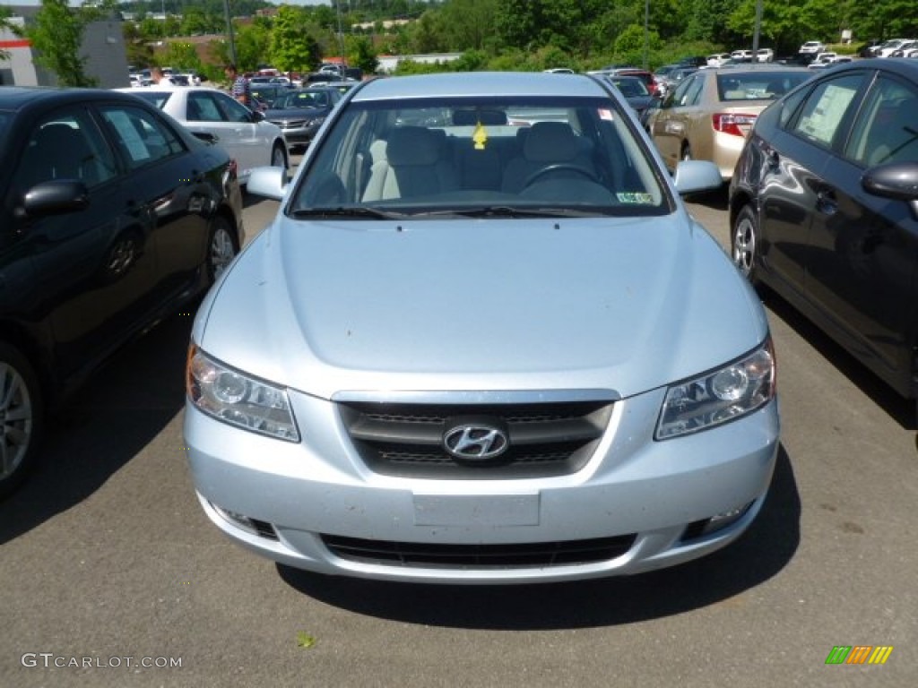 2006 Sonata GLS - Silver Blue Metallic / Gray photo #2