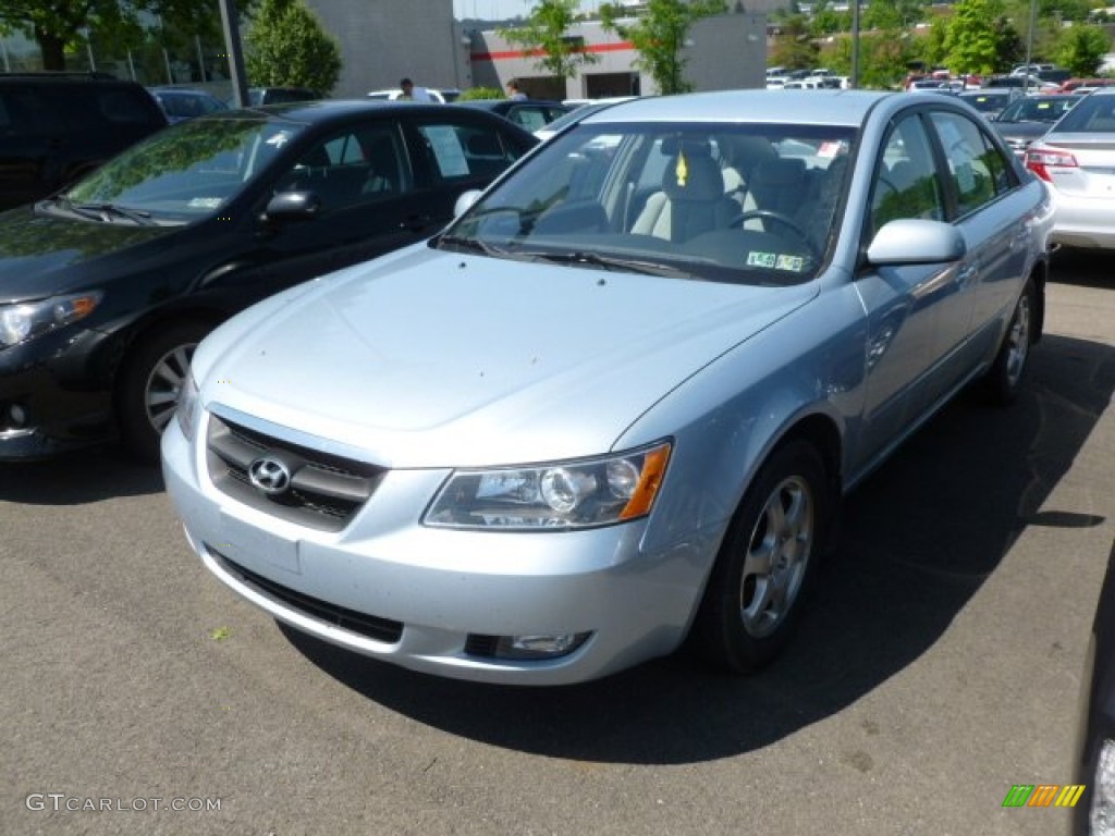 2006 Sonata GLS - Silver Blue Metallic / Gray photo #3