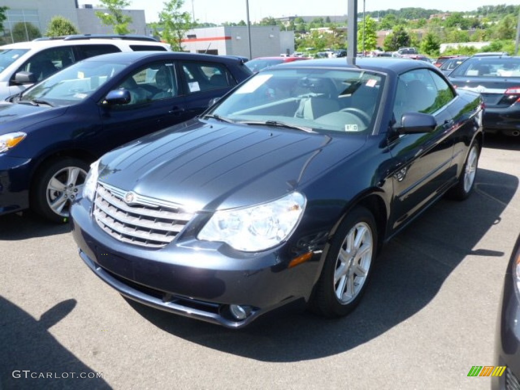 2008 Sebring Touring Convertible - Modern Blue Pearl / Dark Slate Gray/Light Slate Gray photo #1