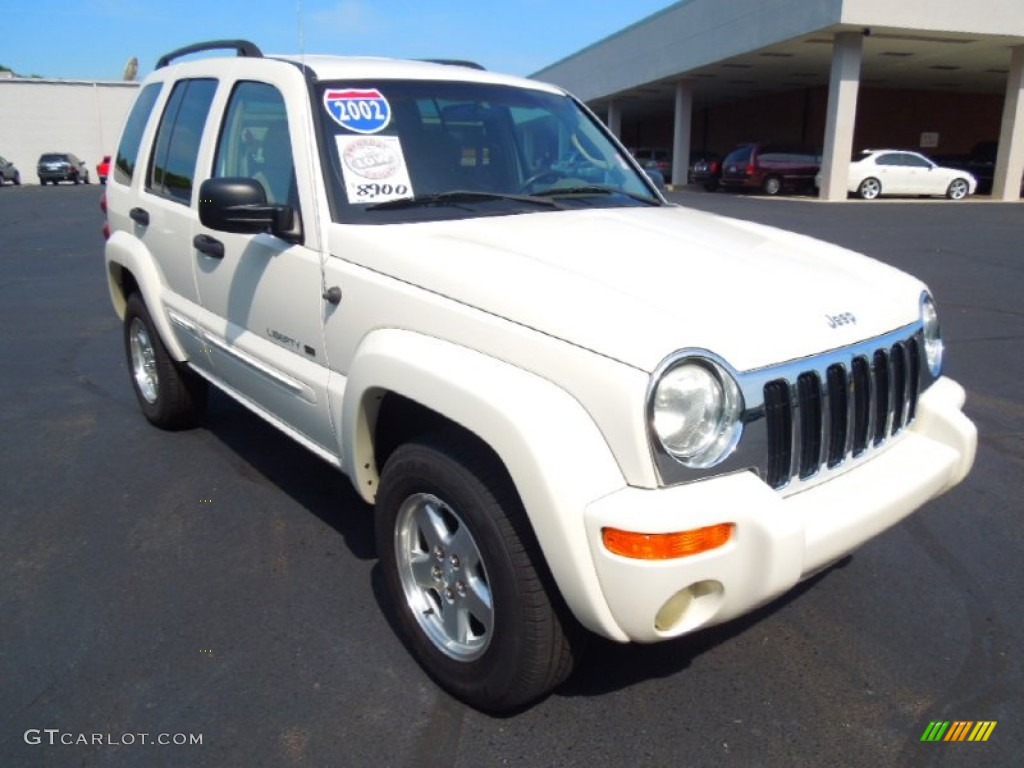 Stone White 2002 Jeep Liberty Limited Exterior Photo #65917892