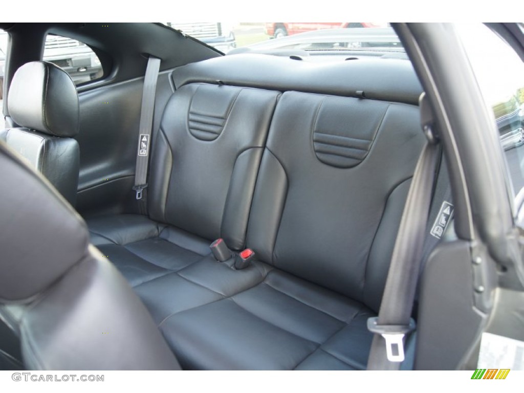 Black Saleen Recaro Interior 2002 Ford Mustang Saleen S281 Supercharged Coupe Photo #65918754