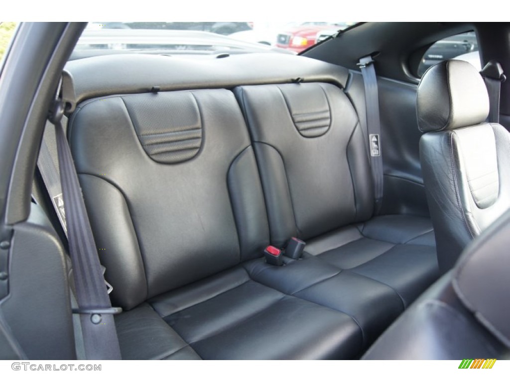 Black Saleen Recaro Interior 2002 Ford Mustang Saleen S281 Supercharged Coupe Photo #65918765