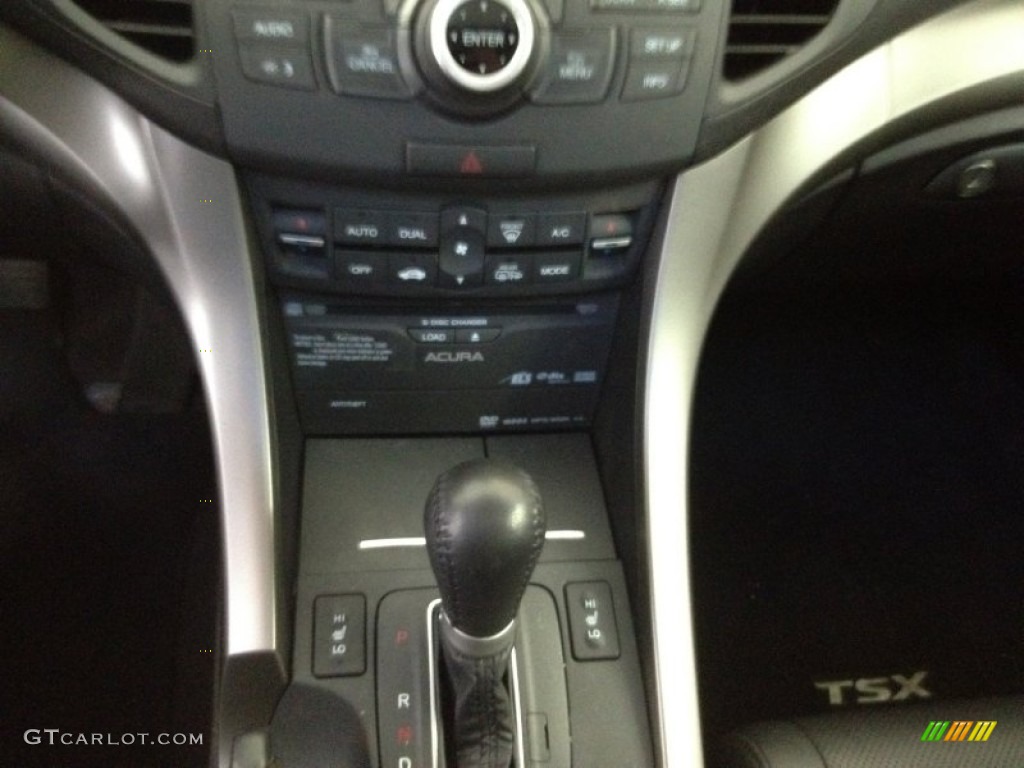 2010 TSX Sedan - Crystal Black Pearl / Ebony photo #17