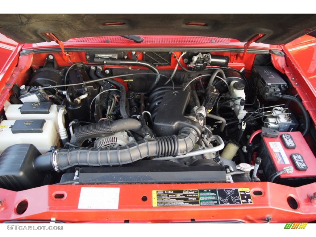 2004 Ford Ranger Tremor SuperCab 3.0 Liter OHV 12-Valve V6 Engine Photo #65919011