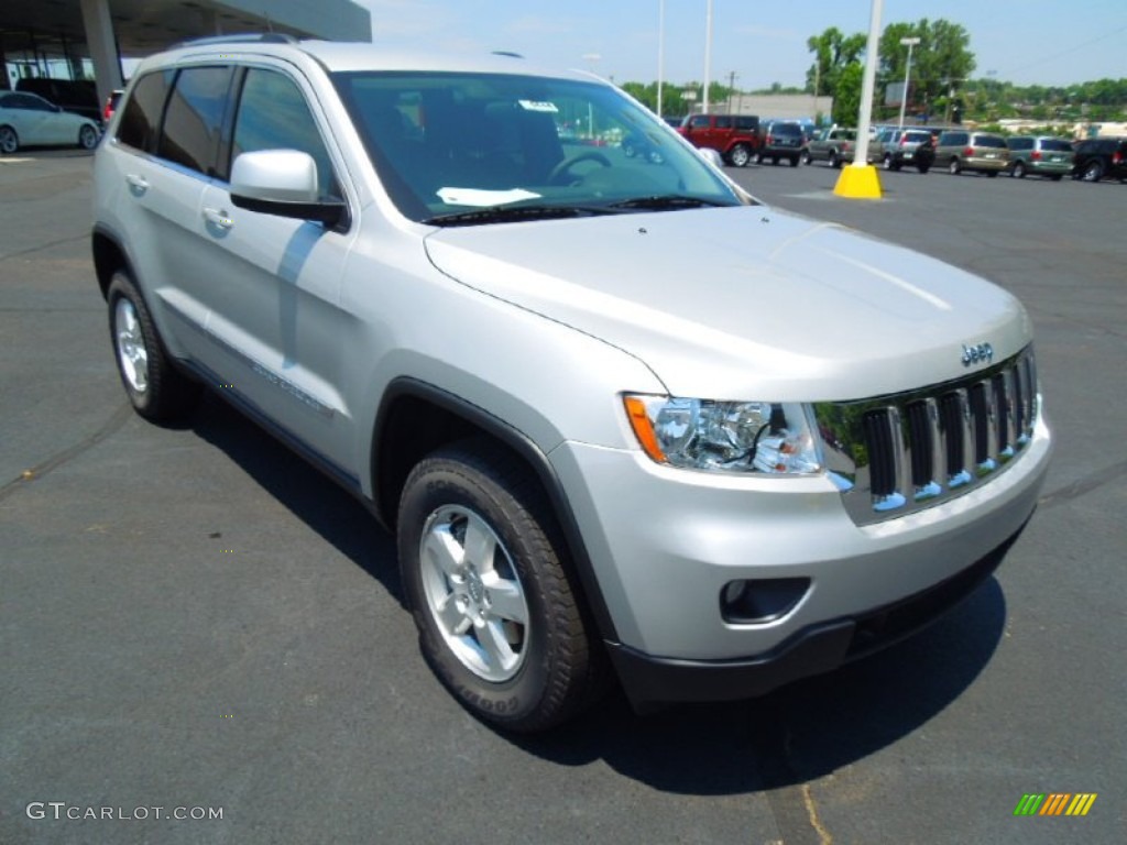 2012 Grand Cherokee Laredo X Package - Bright Silver Metallic / Black photo #1