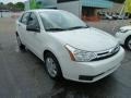 White Suede - Focus S Sedan Photo No. 5