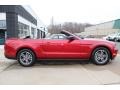 2011 Red Candy Metallic Ford Mustang V6 Convertible  photo #4