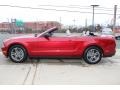 2011 Red Candy Metallic Ford Mustang V6 Convertible  photo #8