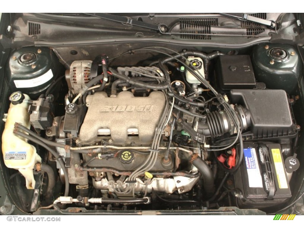 2002 Malibu Sedan - Forest Green Metallic / Neutral photo #16