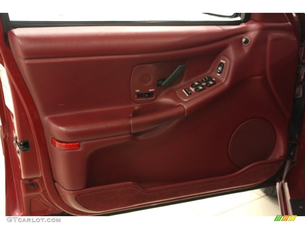 1996 Buick Skylark Custom Sedan Red Door Panel Photo #65921447
