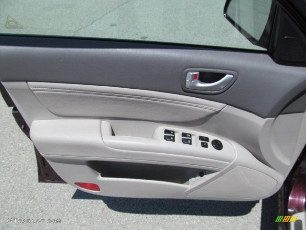 2006 Sonata LX V6 - Dark Cinnamon / Beige photo #10