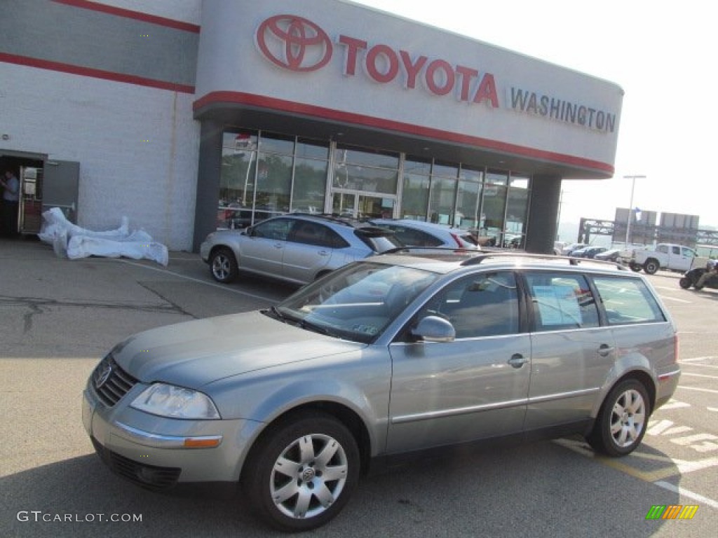 2005 Passat GLS 1.8T Wagon - Stonehenge Grey Metallic / Anthracite photo #1