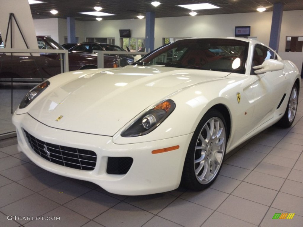 White Avus 2009 Ferrari 599 GTB Fiorano Standard 599 GTB Fiorano Model Exterior Photo #65924177